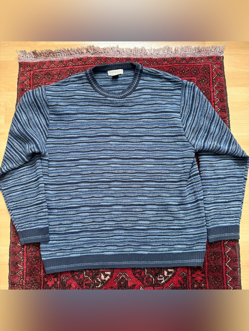 Retreat Knit Sweater Mens Size Large